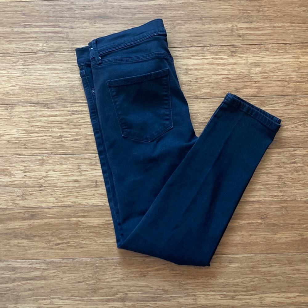 Free People Black Skinny Pants, Size 30W
